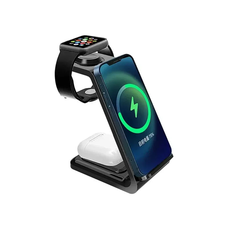 3-in-1 Wireless Charging Dock for iPhone & Apple Devices